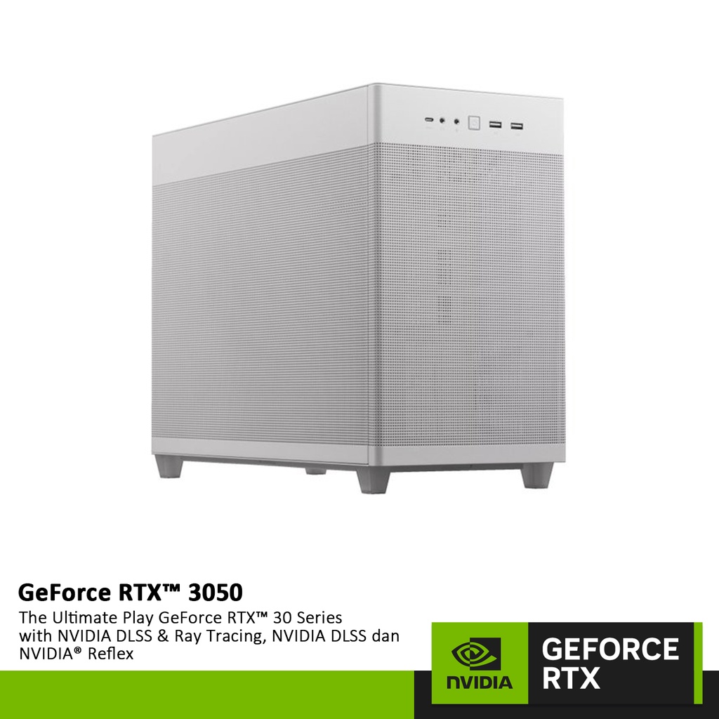 GeForce RTX PC | GeForce RTX™ 3050 | i5 12400F | 16GB | NVMe 512GB
