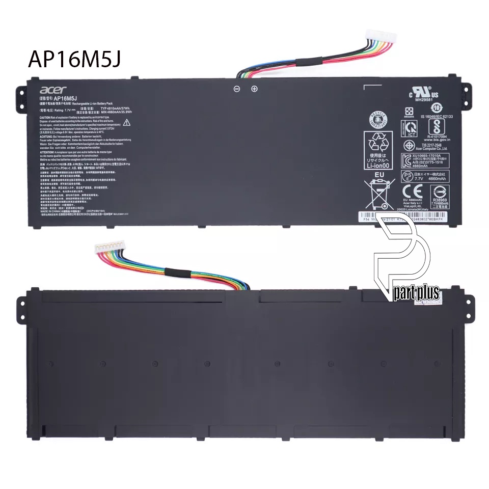 Baterai Laptop ACER Aspire 3 A314-31 A315-21 A315-31 A315-32 AP16M5J