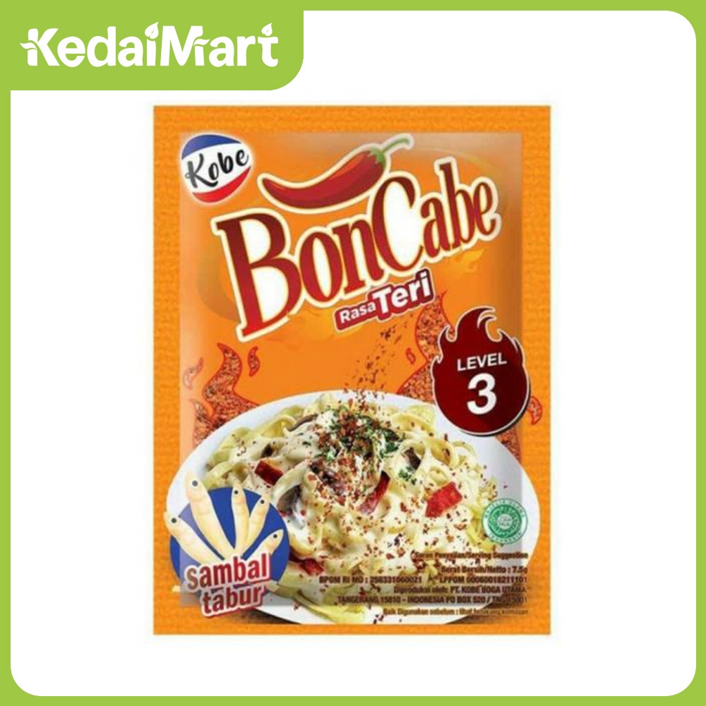 

BonCabe Sambal Tabur Teri 22,5 Gram