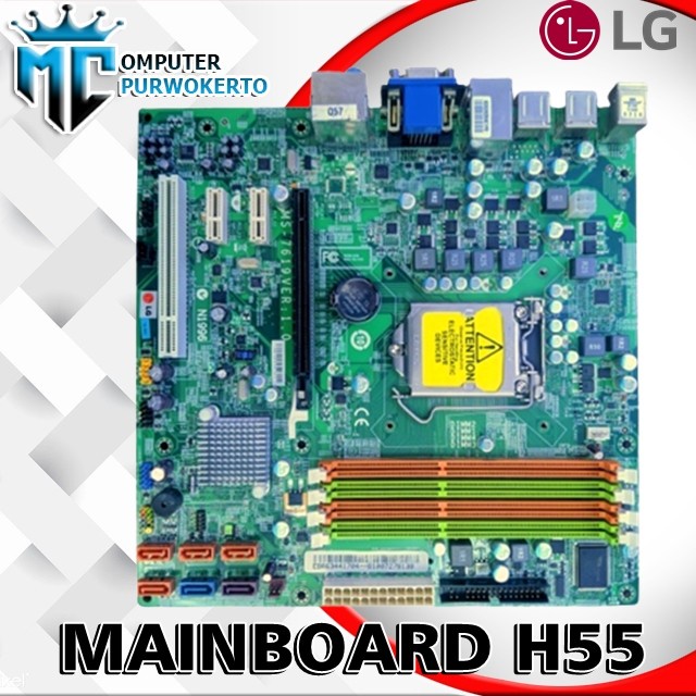 Mainbord Intel Lga 1156 H55 LG Onboard