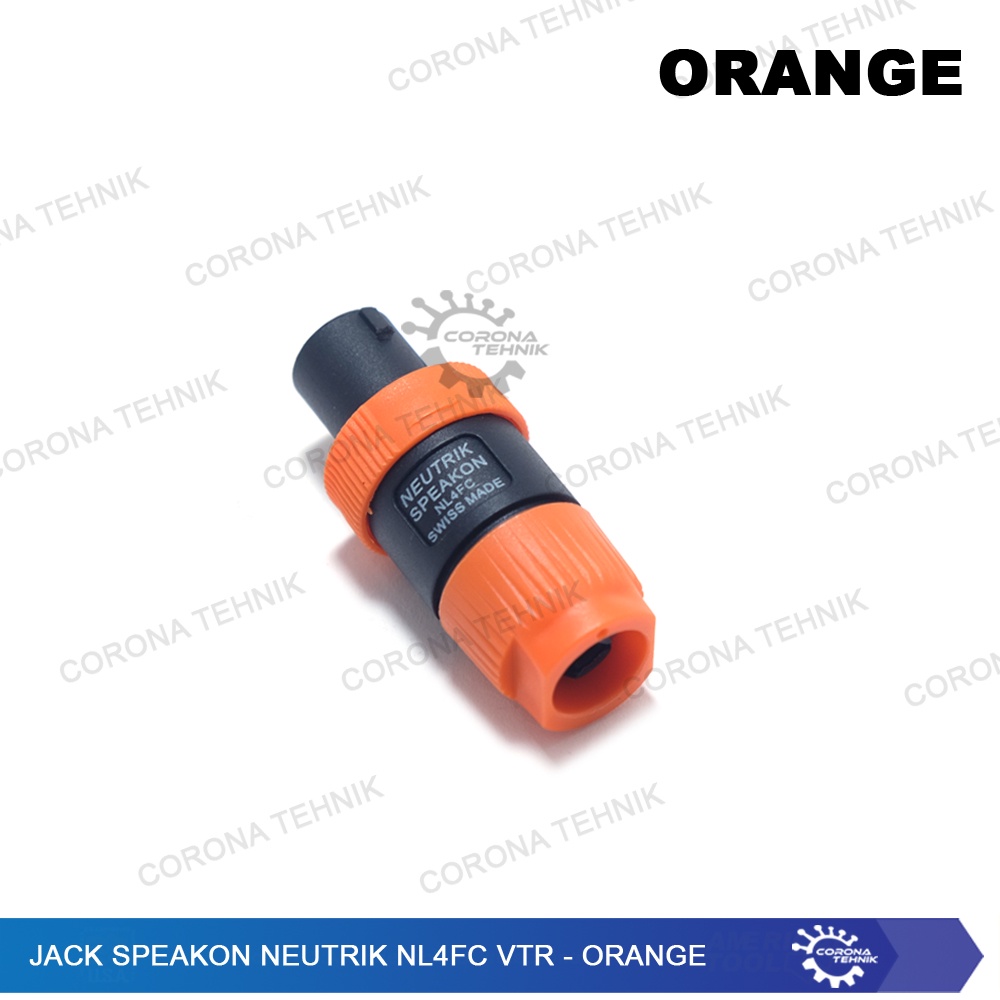 VTR - Jack Speakon Neutrik NL4FC