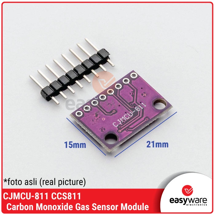 CJMCU-811 CCS811 Carbon Monoxide Gas Sensors VOCs eCO2 Air Quality