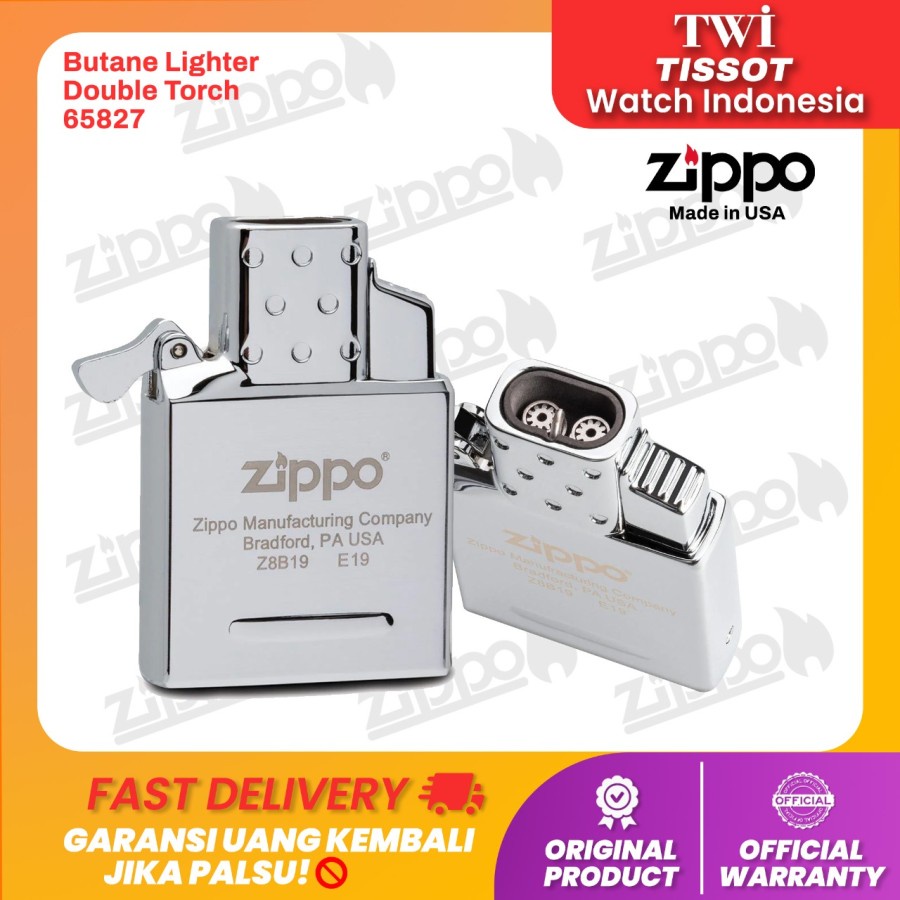 Zippo Butane Lighter Insert - Double Torch Original