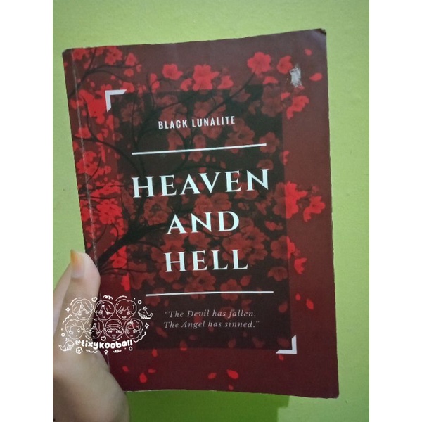 PRELOVED FANBOOK HEAVEN AND HELL BLACK LUNALITE (NAMJIN)