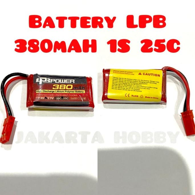 Lipo Battery 400Mah 3.7V 1S Baterai