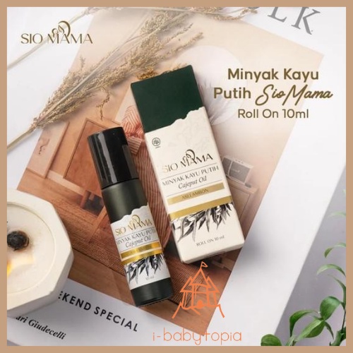 Siomama Minyak Kayu Putih Roll On 10ml