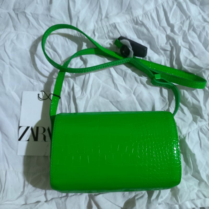 Zara bag croco sling