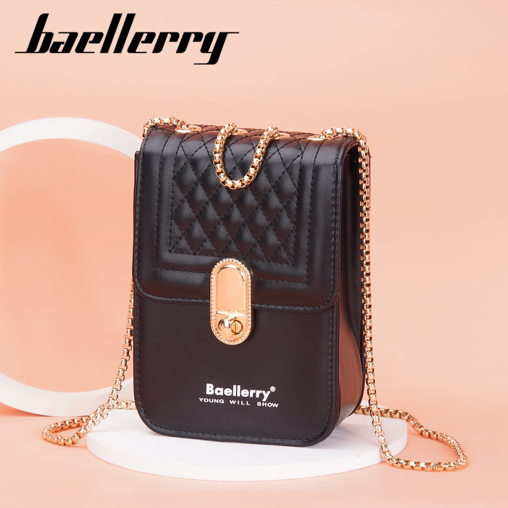 BAELLERRY N3239 Tas Selempang Wanita Bahan Kulit PU Leather Premium WATCHKITE WKOS