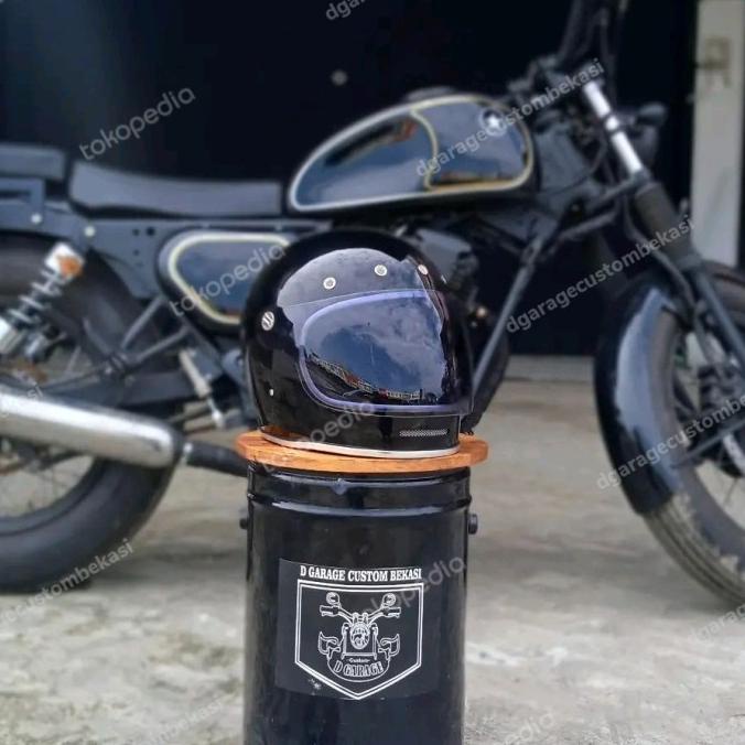 Sale Helm Custom Bullit Cc Cakil Retro Classic Vintage Bandit M30 Bullit Termurah