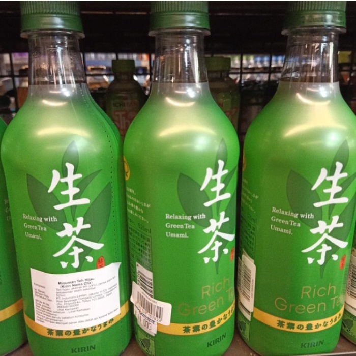 

Kirin nama cha minuman teh hijau 24% 525ml