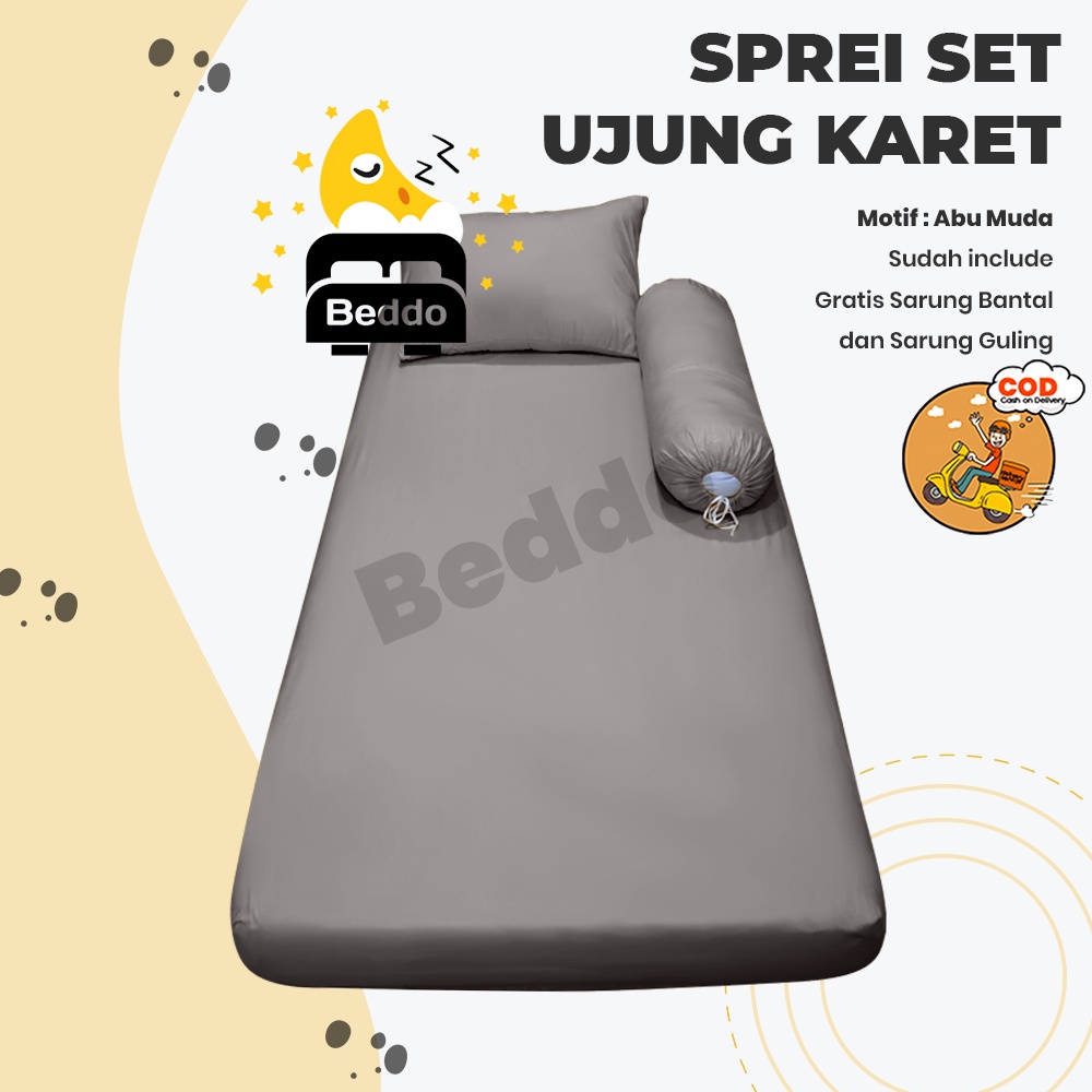 Sprei Polos 90x200 Sprei No.4 Sudut Karet