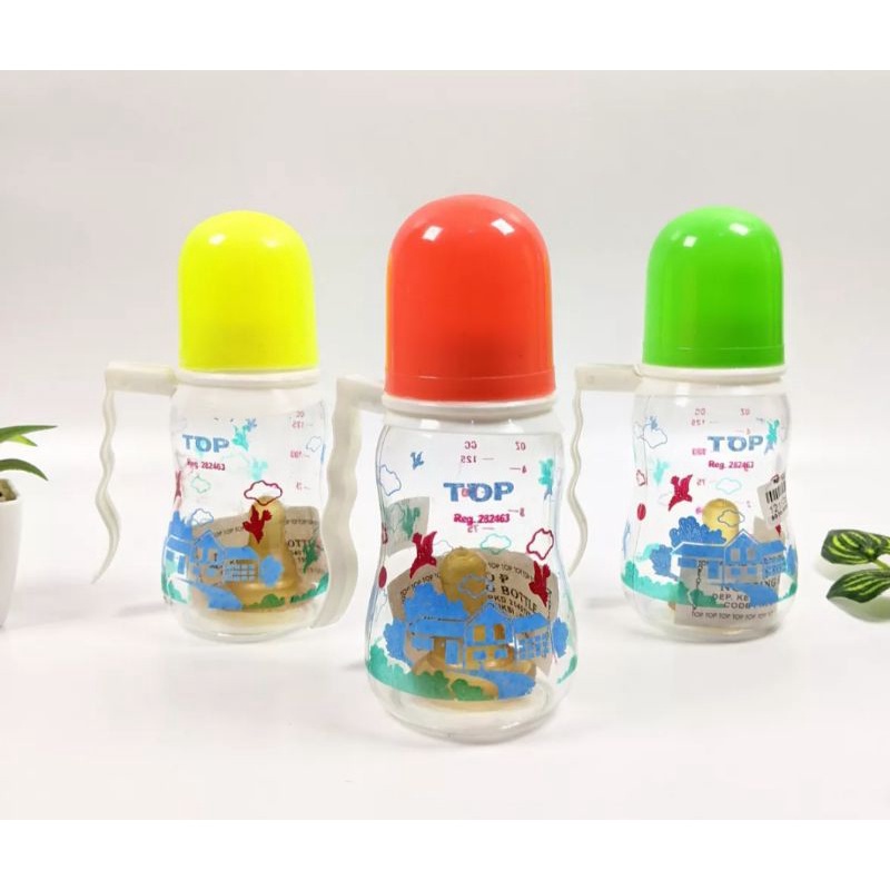 Botol Dot Susu Bayi Top Sakura 125ml 225ml Murah