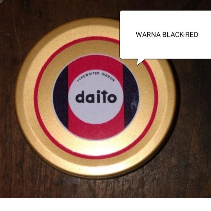 

Berkualitas! PITA TIK DAITO/PITA MESIN TIK MANUAL COTTONBLACK RED