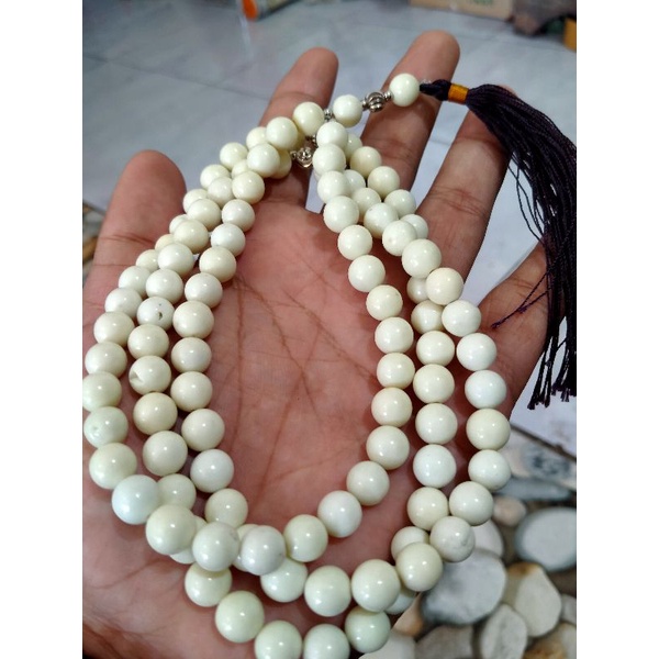 tasbih batu gading fosfor