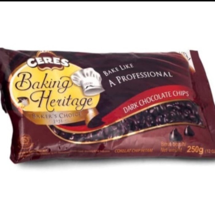 

ceres baking heritage dark chocolate 250gr