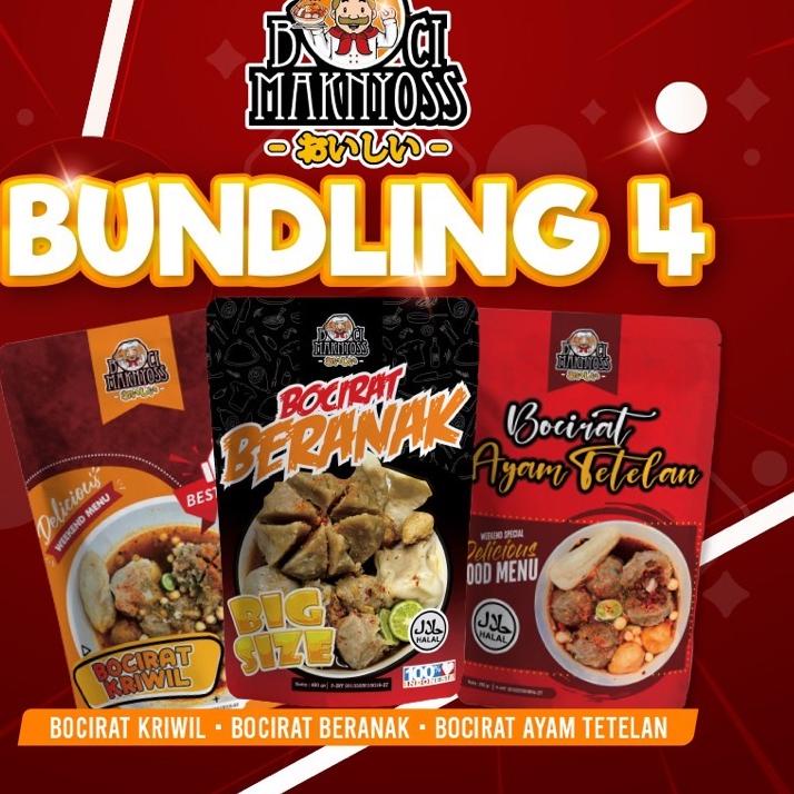 

Bundling Favorit( Bocirat Kriwil , Bocirat Beranak , Bocirat Ayam Tetelan )