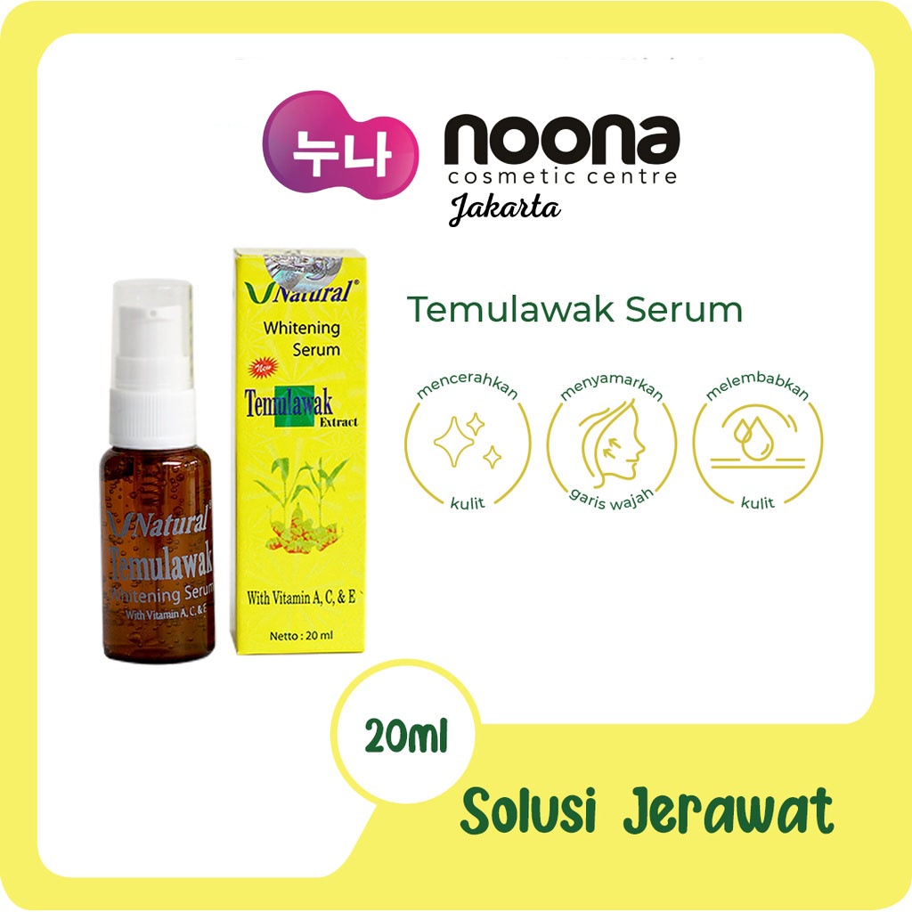 V NATURAL WHITENING SERUM 20ML -NJ