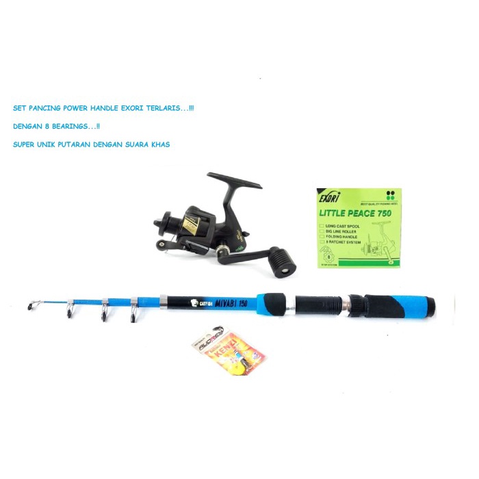 SET PANCING KOMBINASI EXORI LITTLE PEACE DAN JORAN ANTENA MIYABI 150JP Kode4074