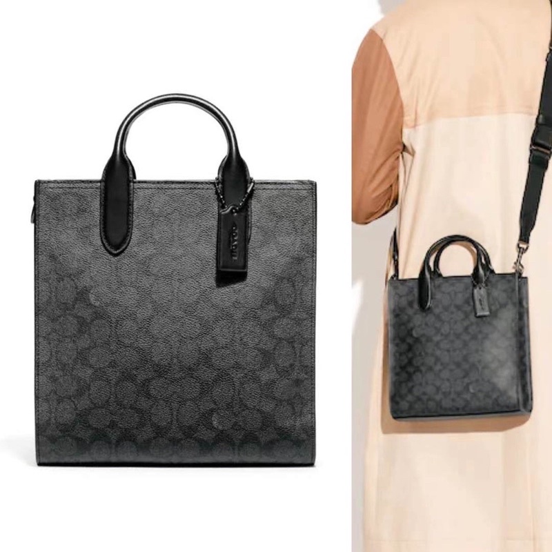 Coach Gotham Tall Tote 24 In Signature