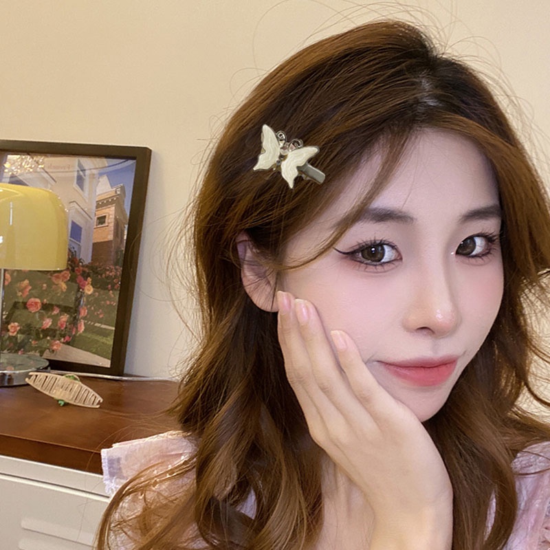 Kualitas Tinggi Klip Logam Klip Kupu-Kupu Jepit Rambut Klip Samping Duckbill Klip Hiasan Kepala Untuk Perempuan Yang Indah