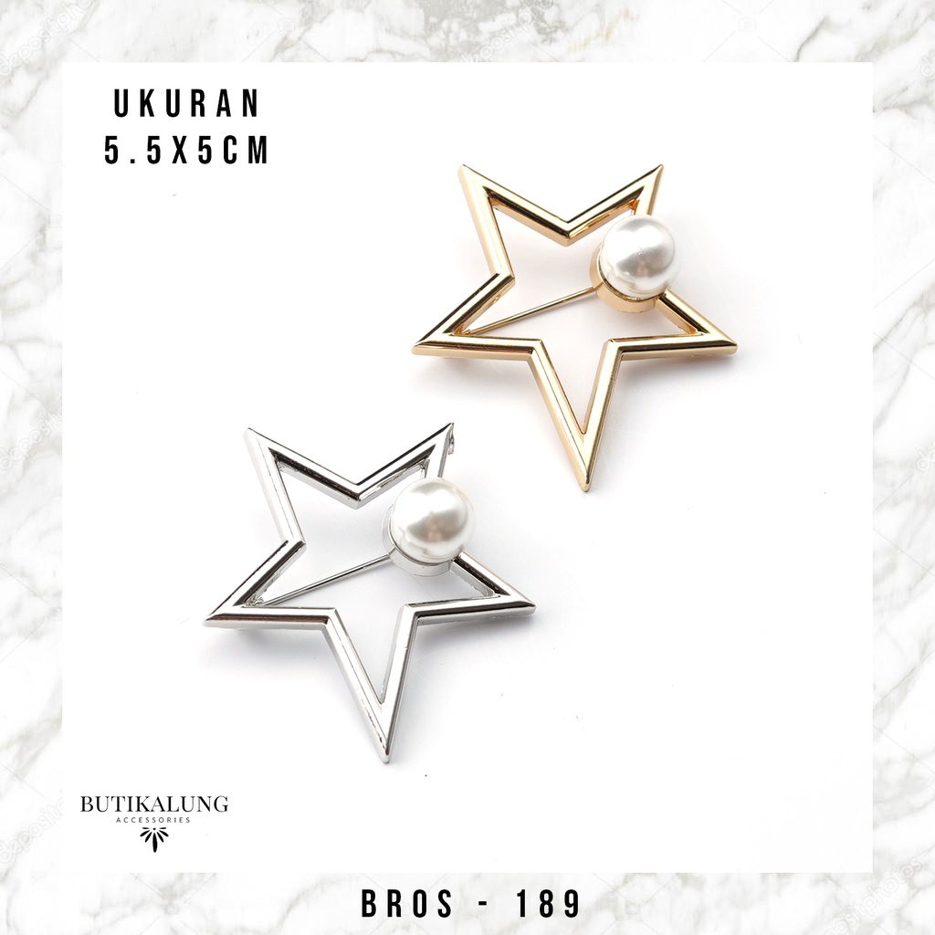 Peniti Jilbab Bros Hijab Aksesoris Muslim 189