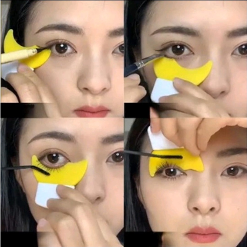 Alat Bantu Multifungsi Pasang Bulu Mata Bawah  Eyeliner  Eyeshadow Untuk Make Up