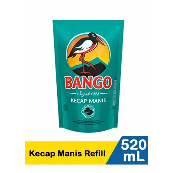 

bango kecap manis refil 520ml