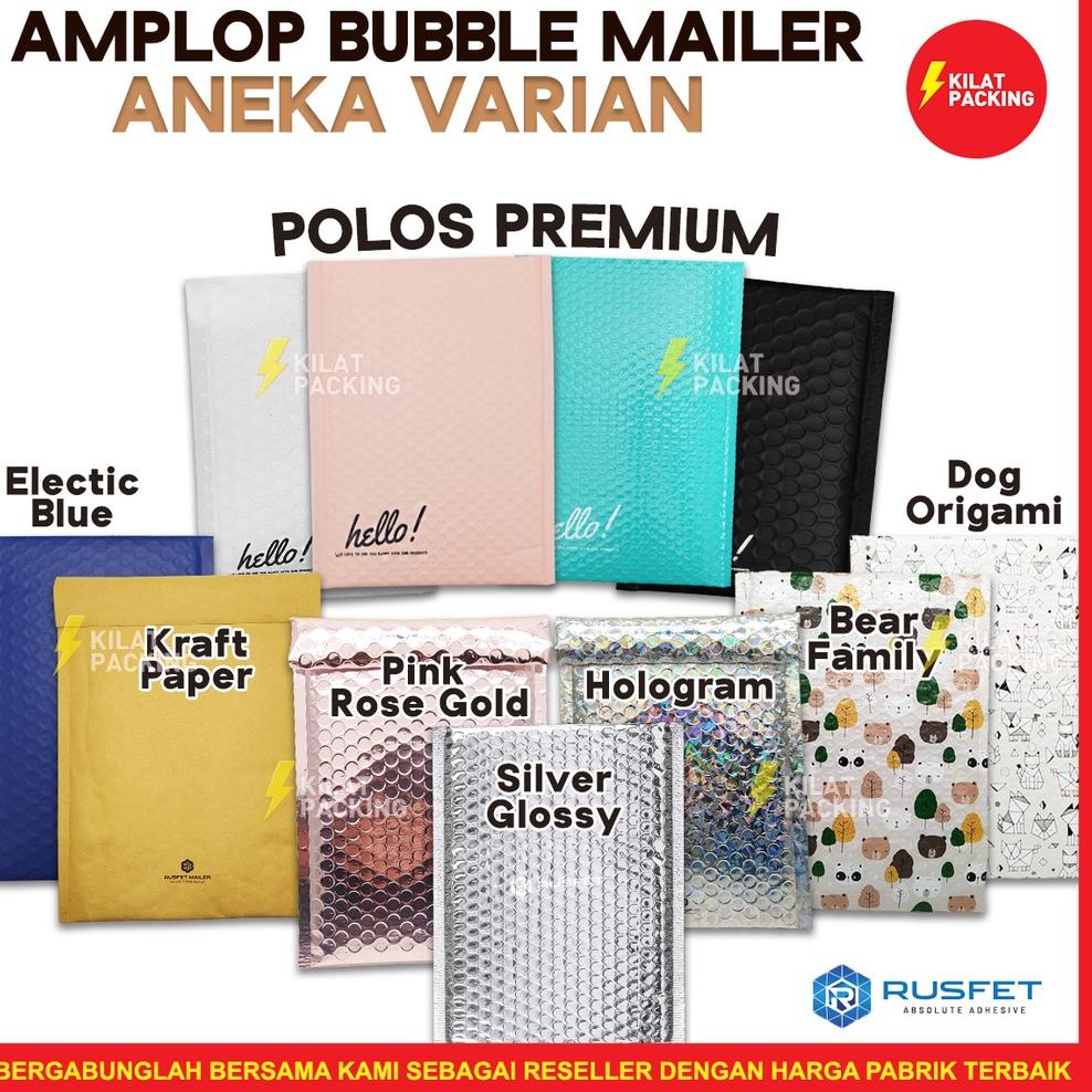

[E-W3W ♫♪] AMPLOP BUBBLE MURAH | BUBBLE MAILER | POLYBUBBLE RUSFET MURAH MOTIF ANIMAL DAN GLOW-super keren