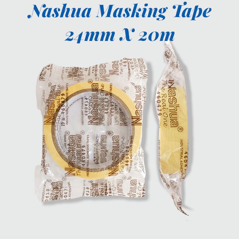 

Lakban Kertas Nashua Masking Tape 24mmX20m