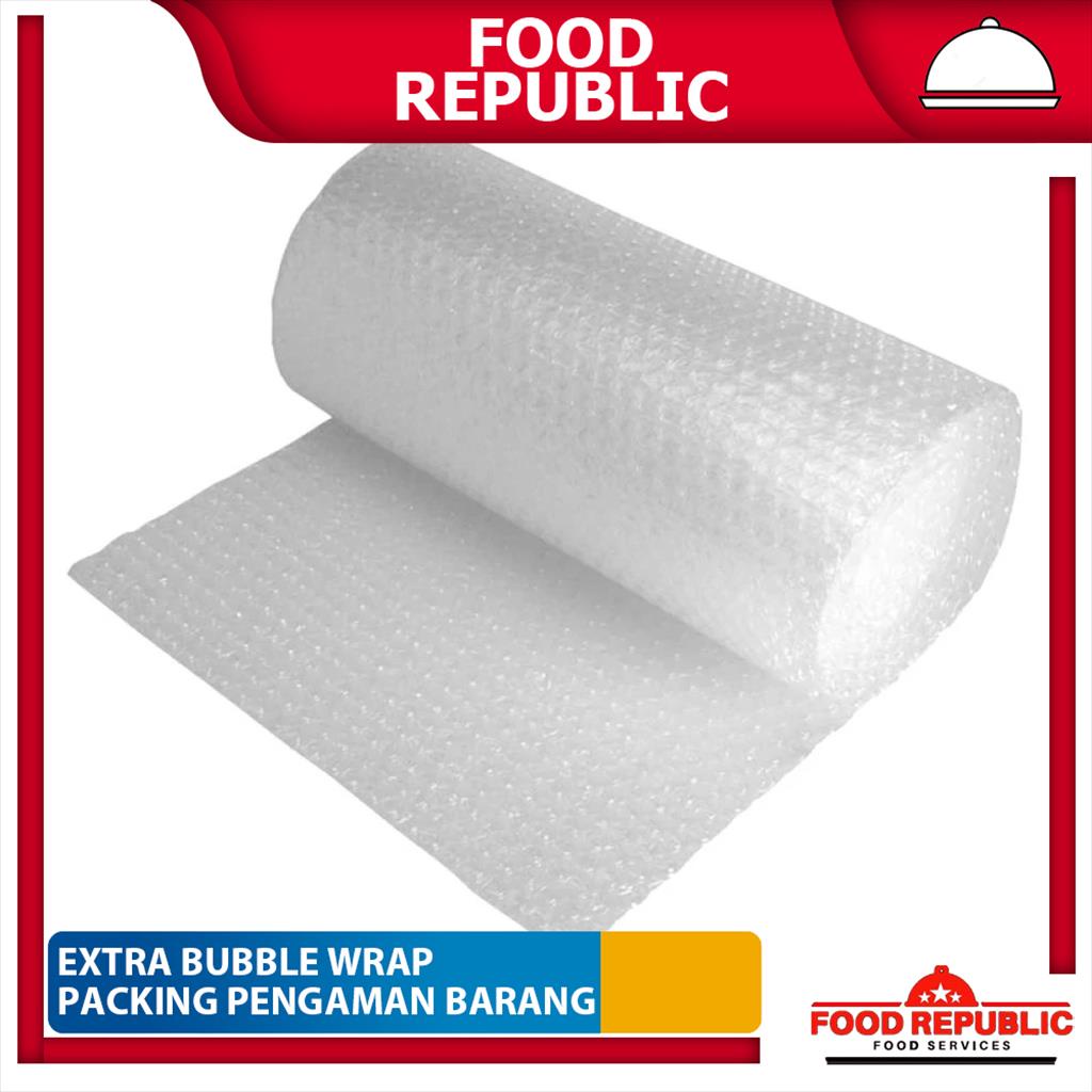 Extra Bubble Wrap Pengaman Packingan