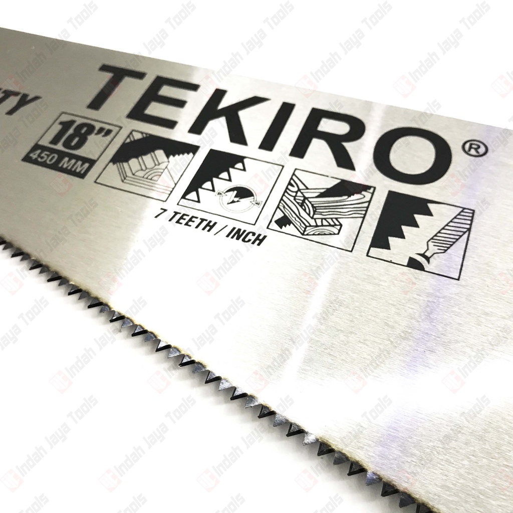 TEKIRO GT-HS1556 Handsaw 18 Inch - Gergaji Gorok Kayu Tangan
