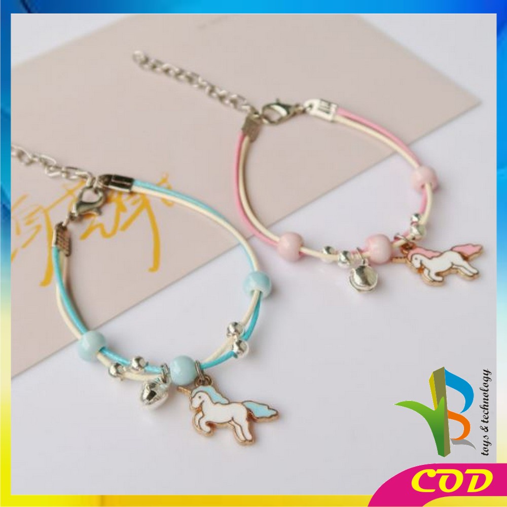 RB-K75 Gelang Wanita Karakter Gelang Persahabatan Tali Bracelet Korea Motif Kartun Fashion Gelang Tali Korea