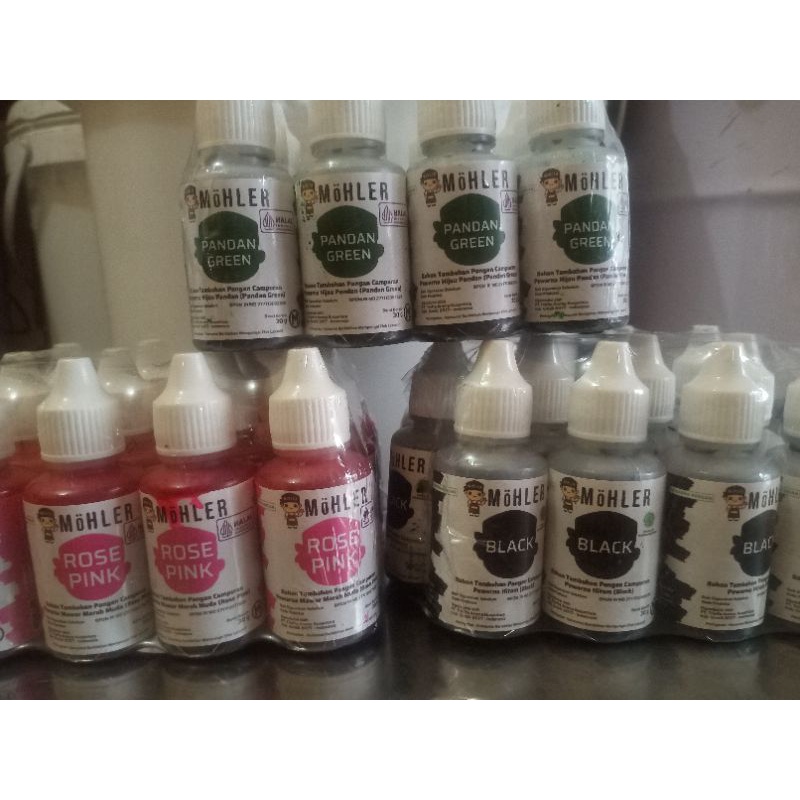 

Pewarna Mohler Food color @30gr