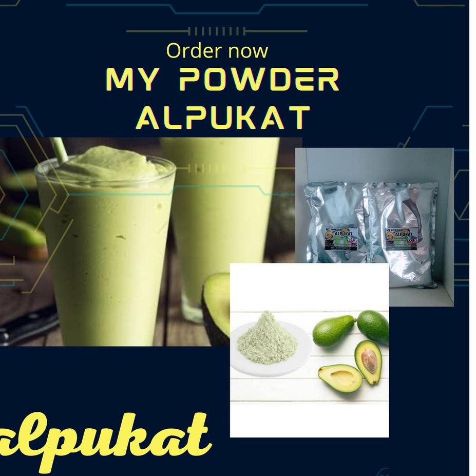 

limited STOCK!Powder Rasa Alpukat - 1 Kg - Alpukat Powder Reguler 1kg|SQ6