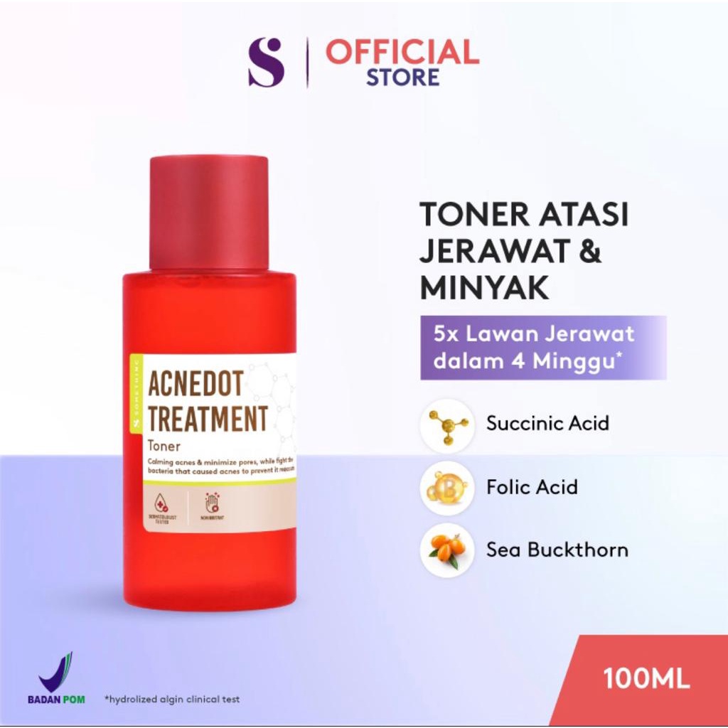 SOMETHINC ACNEDOT Treatment Toner - Toner Kulit Berjerawat