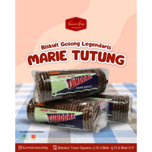 Jual Marie Tunggal Kue Mari Gosong Mari Tunggal Shopee Indonesia