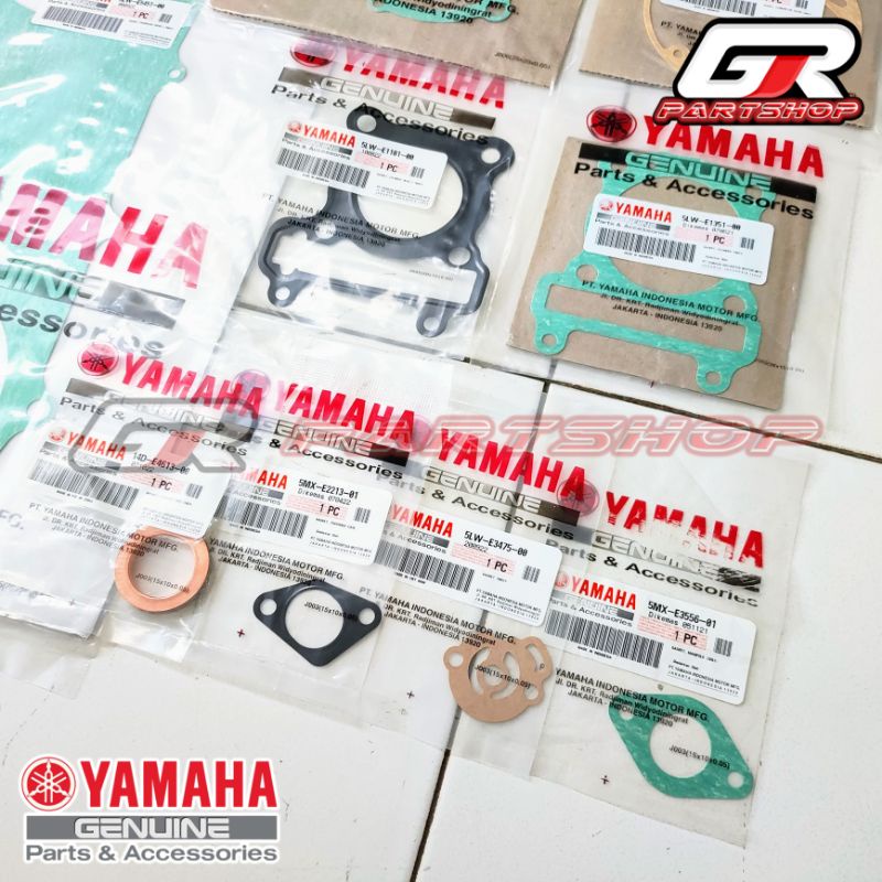 paking full set 9 bagian mio sporty smile ori ygp original yamaha packing gasket perpak fullset