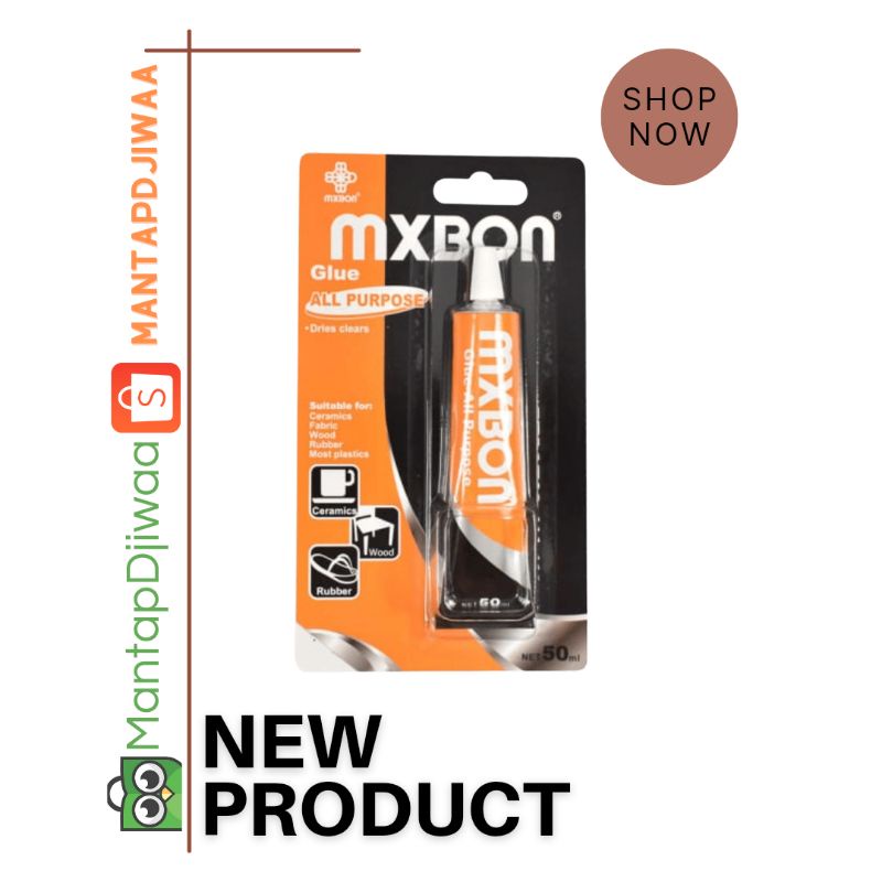 

Mxbon Lem Serbaguna 50 Ml - Transparan