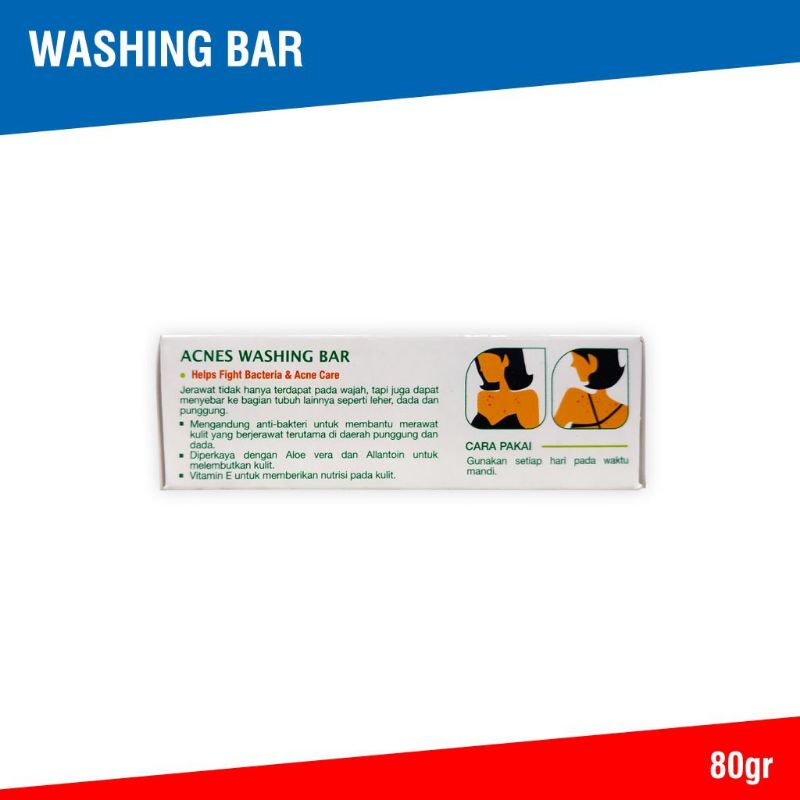 ACNES Washing Bar 80gr