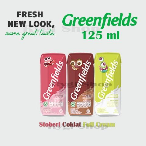 

Susu Greenfields UHT 125 ml X 40pcs Coklat/strawberry/plain Greenfield TERLARIS TERPERCAYA ORIGINAL