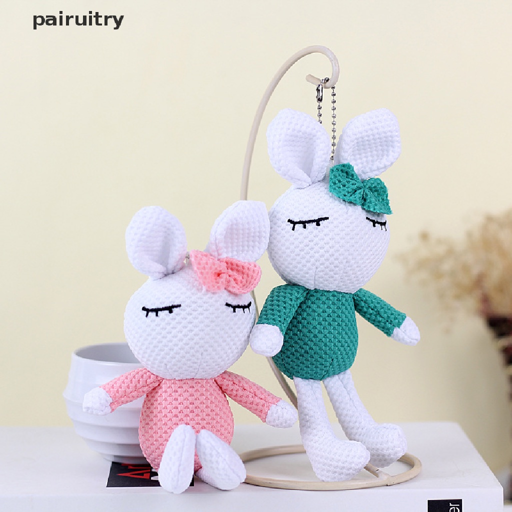 Prt Bunny Plush Doll Boneka Kelinci Mini Kawaii Boneka Kelinci Boneka Boneka Mainan Mewah Bayi Menenangkan Tidur Mainan Mewah Hadiah Untuk Ulang Tahun Anak PRT