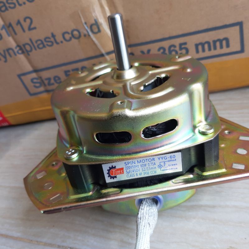 DINAMO PENGERING SPIN MESIN CUCI UMUM 60WATT TINS
