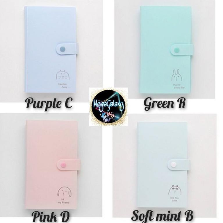 

[A-F3F] ✔] Tempat Lomo Card Photo Card ID Card Holder 240pcs Warna KPOP BTS BT21-super keren