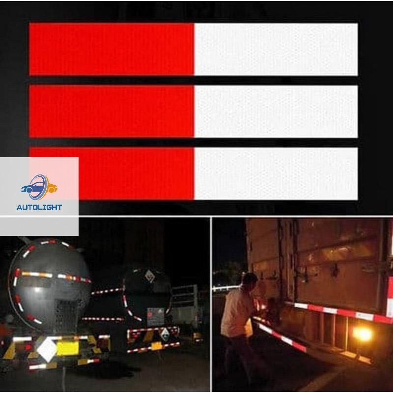 Sticker Refrector Cahaya Pantul Syarat Kir BOX TRUCK Mobil Niaga Sticker