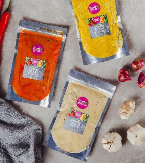 

MALL Bumbu dasar putih, merah, kuning Kemasan Vacuum 100 gr