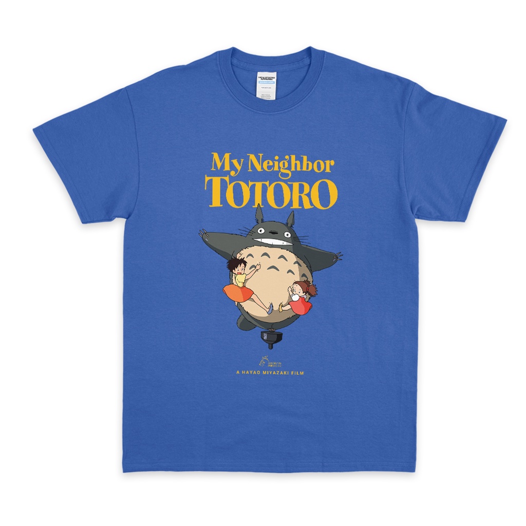 Kaos My Neighbor Totoro Tshirt Studio Ghibli Kaos Anime Cartoon Vintage Classic Tshirt Totoro Ghibli