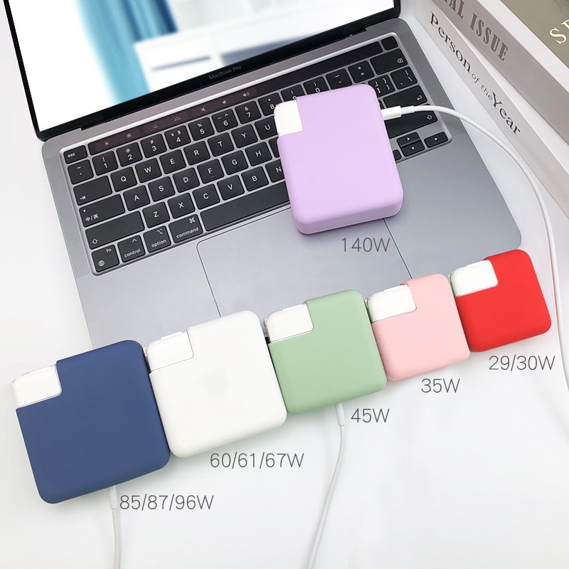 Suitable for Apple MacBook Charger Protective Case Apple Laptop Power Adapter Silicone Case