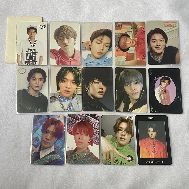 Photocard Yuta NCT 127 2018 2020 PC Fanparty Hello Seoul WTMP Welcome to Our Playground Ace Kit sign