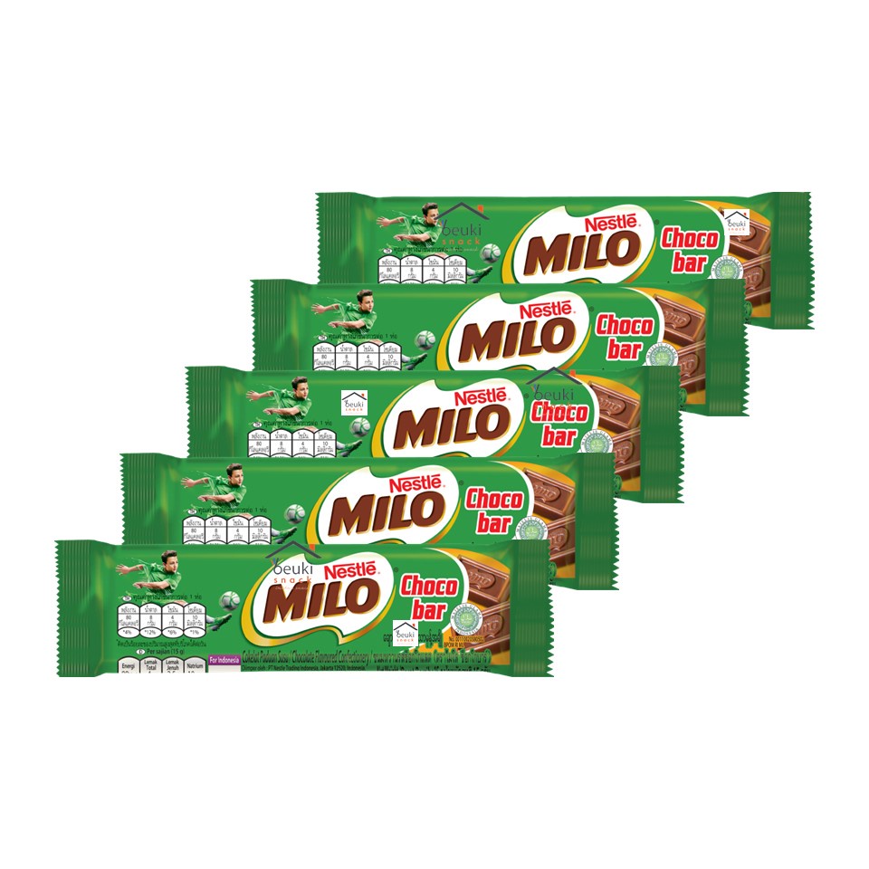 Jual Milo Choco Bar Nestle Milo Coklat Bar Kemasan Mini - 5pcs x 15gr
