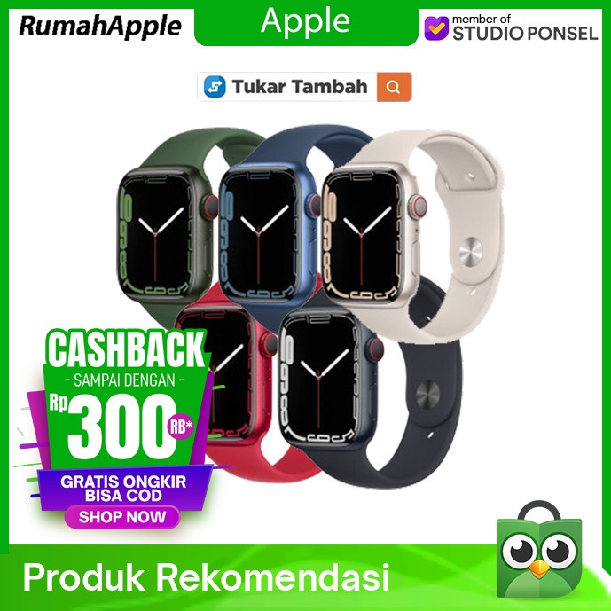 Jhg Apple Watch Series 7 2021 41Mm 45Mm Iwatch Nike+ Not Series 6 Se 40 44